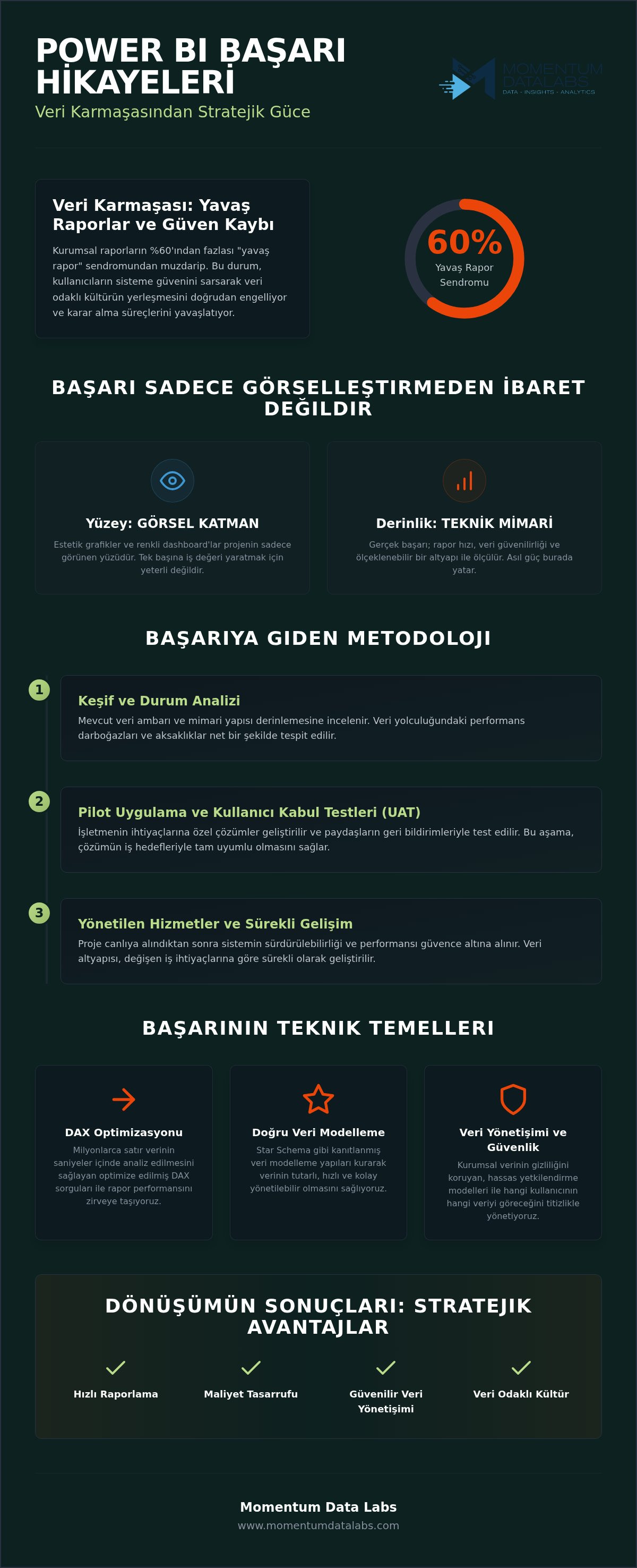 Power BI danışmanlık başarı hikayeleri