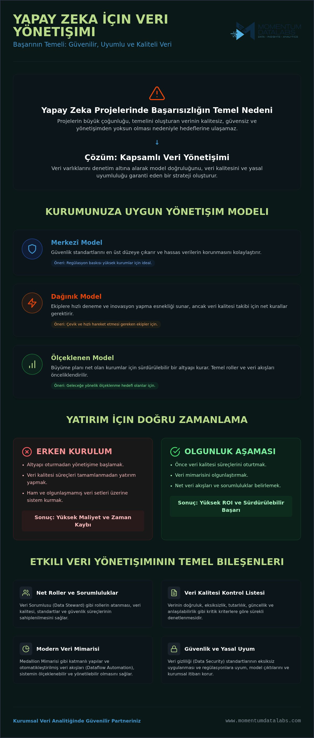 Yapay Zeka Veri Yönetişimi